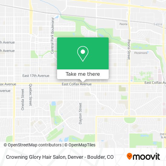 Crowning Glory Hair Salon map