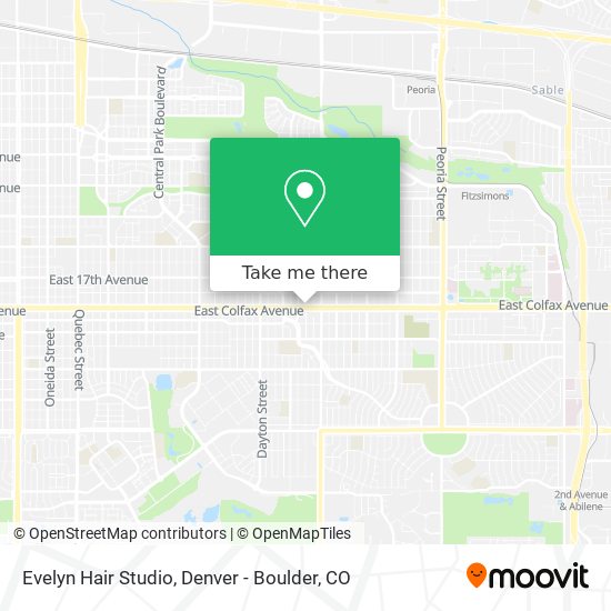 Evelyn Hair Studio map
