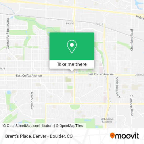 Mapa de Brent's Place