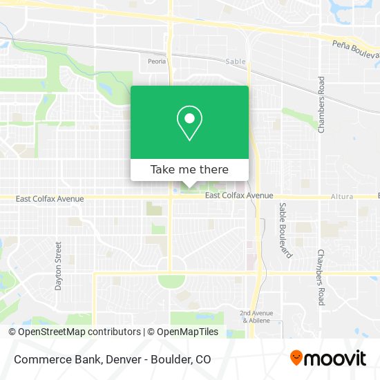 Mapa de Commerce Bank
