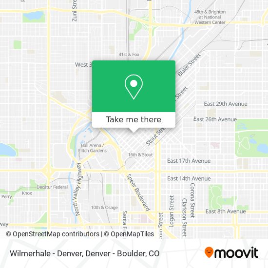 Mapa de Wilmerhale - Denver