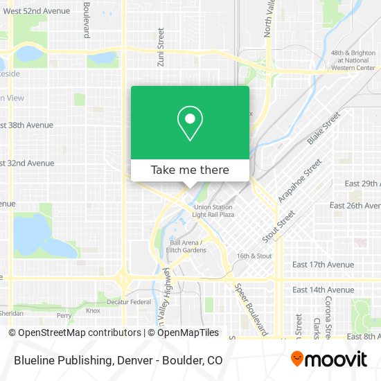 Blueline Publishing map