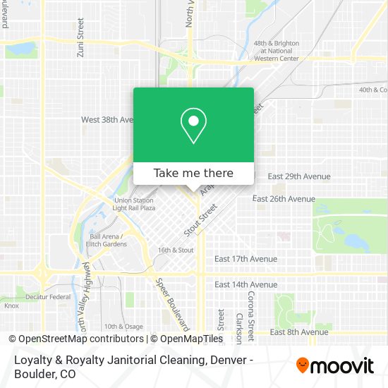 Loyalty & Royalty Janitorial Cleaning map