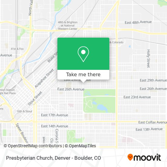 Presbyterian Church map