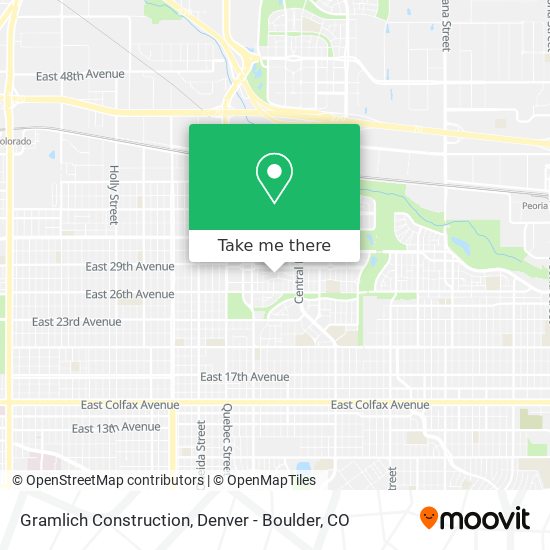 Gramlich Construction map