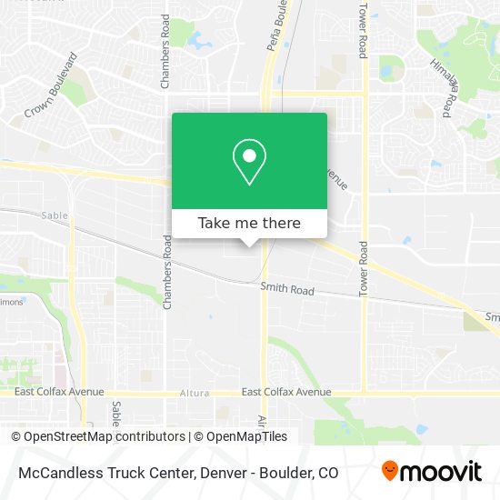 McCandless Truck Center map