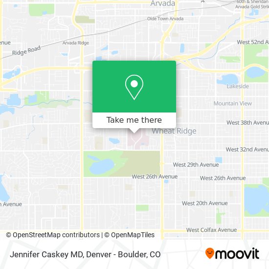 Jennifer Caskey MD map
