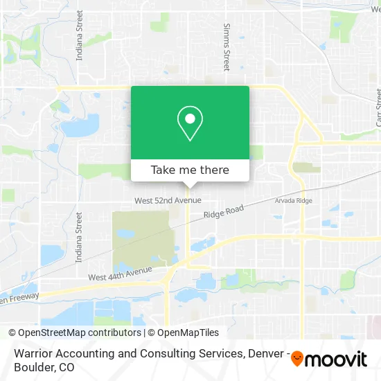 Warrior Accounting and Consulting Services map