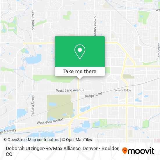 Deborah Utzinger-Re / Max Alliance map