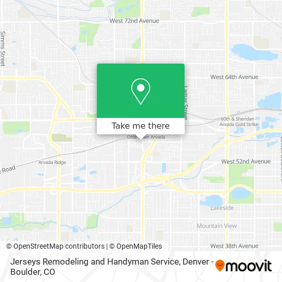 Mapa de Jerseys Remodeling and Handyman Service