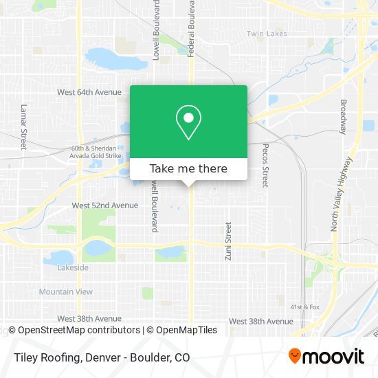 Mapa de Tiley Roofing