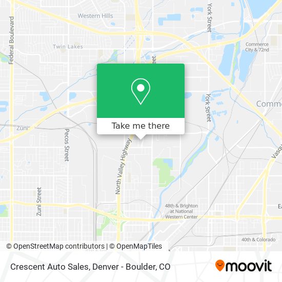 Crescent Auto Sales map
