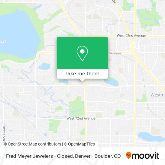 Fred Meyer Jewelers - Closed map