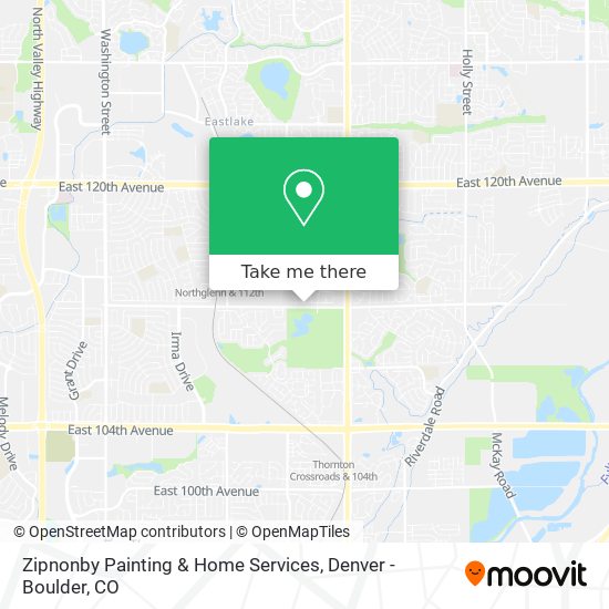 Mapa de Zipnonby Painting & Home Services