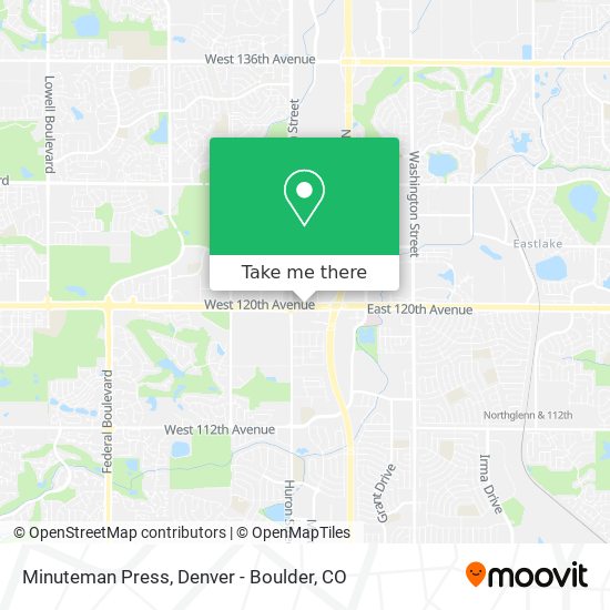 Mapa de Minuteman Press