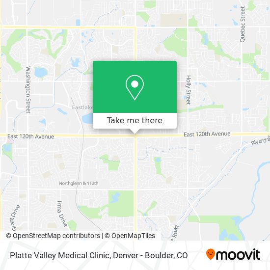 Platte Valley Medical Clinic map