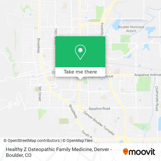 Mapa de Healthy Z Osteopathic Family Medicine