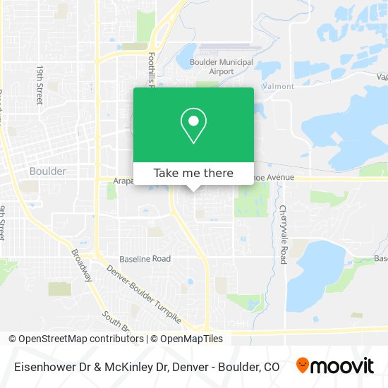 Eisenhower Dr & McKinley Dr map