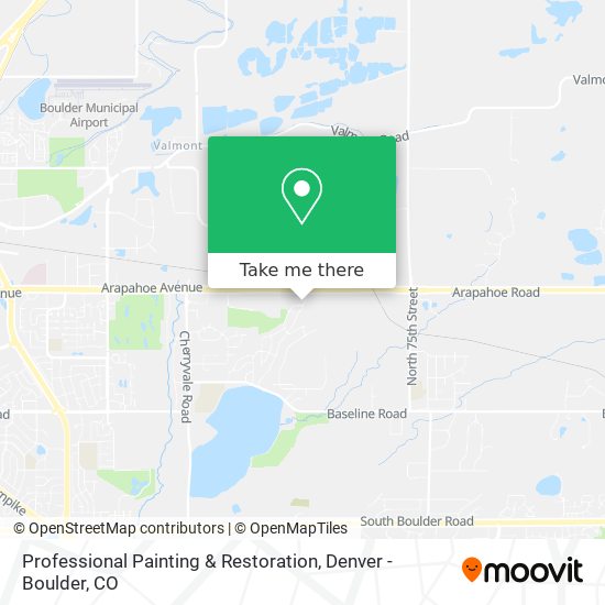 Professional Painting & Restoration map