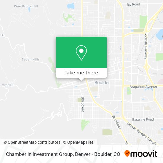 Chamberlin Investment Group map