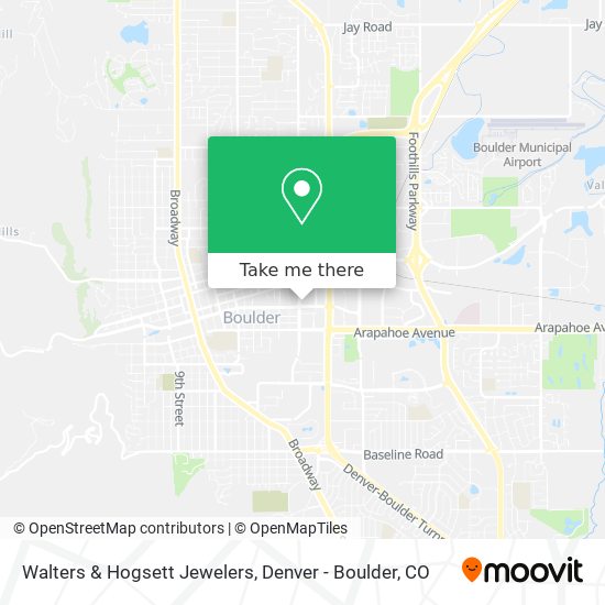 Mapa de Walters & Hogsett Jewelers