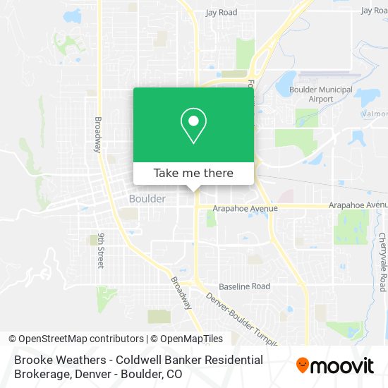 Brooke Weathers - Coldwell Banker Residential Brokerage map