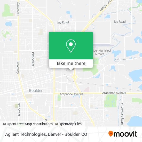 Agilent Technologies map