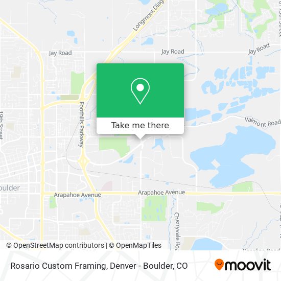 Rosario Custom Framing map