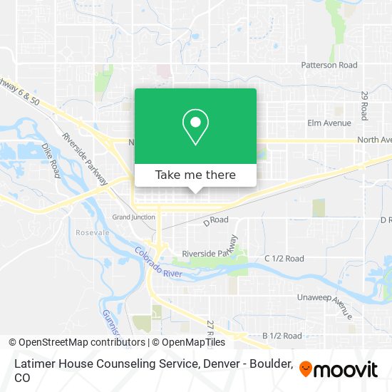Latimer House Counseling Service map