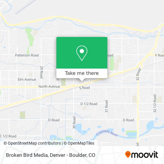 Broken Bird Media map