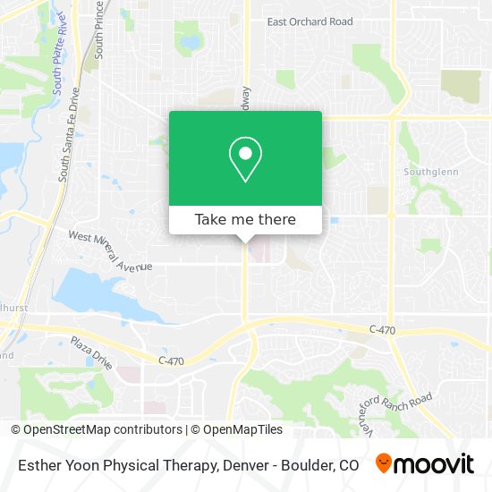Esther Yoon Physical Therapy map