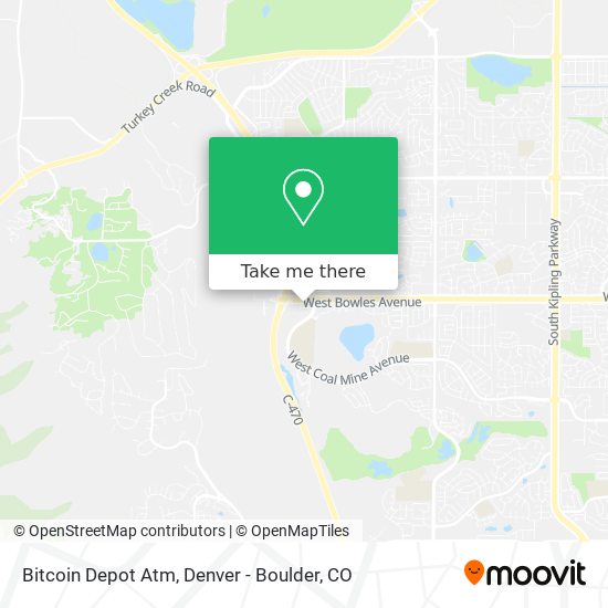 Mapa de Bitcoin Depot Atm