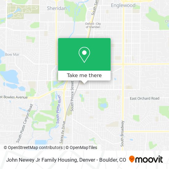 John Newey Jr Family Housing map