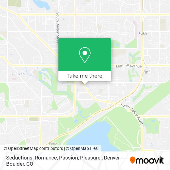 Seductions. Romance, Passion, Pleasure. map