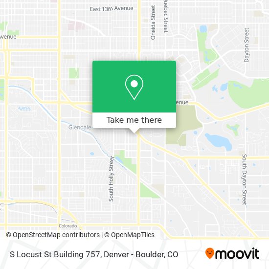 S Locust St Building 757 map