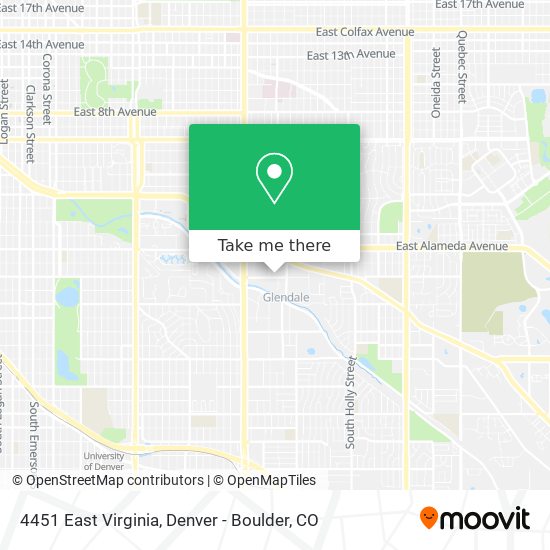 4451 East Virginia map