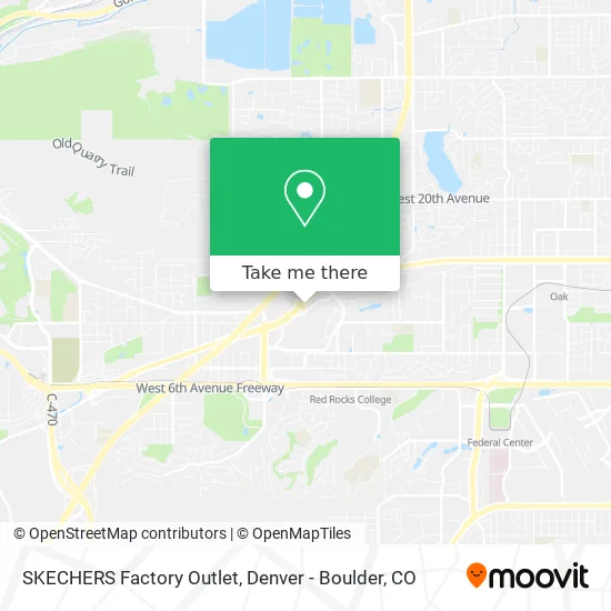 SKECHERS Factory Outlet map