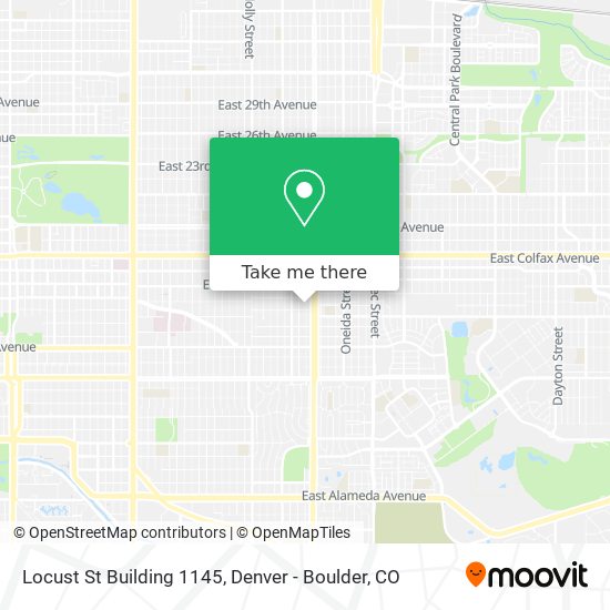 Locust St Building 1145 map