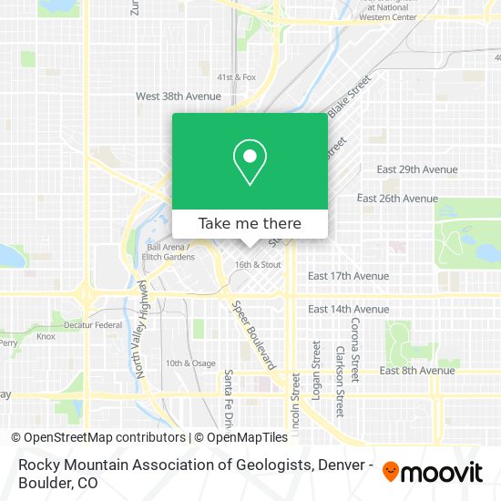 Rocky Mountain Association of Geologists map