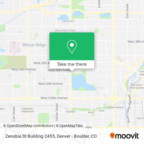 Mapa de Zenobia St Building 2455
