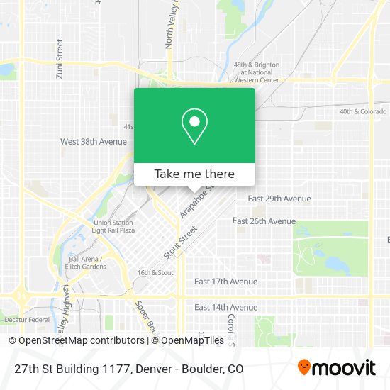 Mapa de 27th St Building 1177