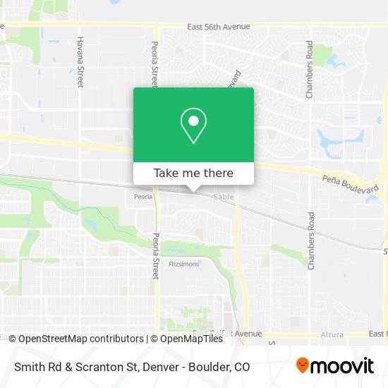 Smith Rd & Scranton St map