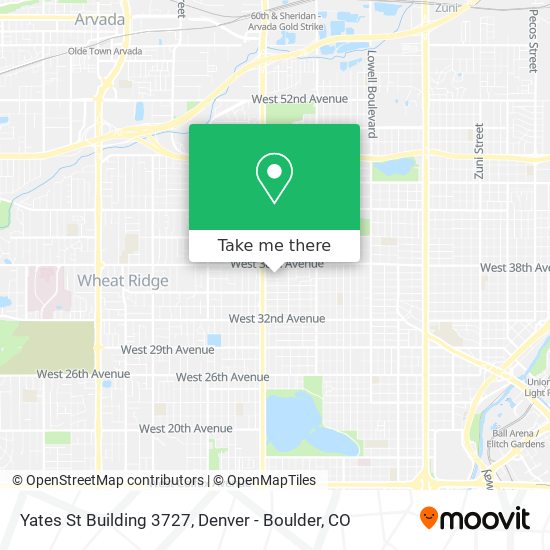 Mapa de Yates St Building 3727