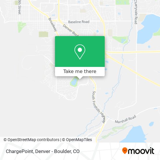 Mapa de ChargePoint