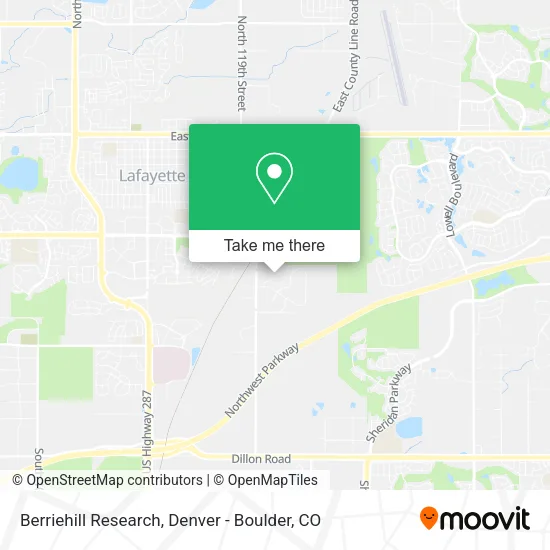 Berriehill Research map