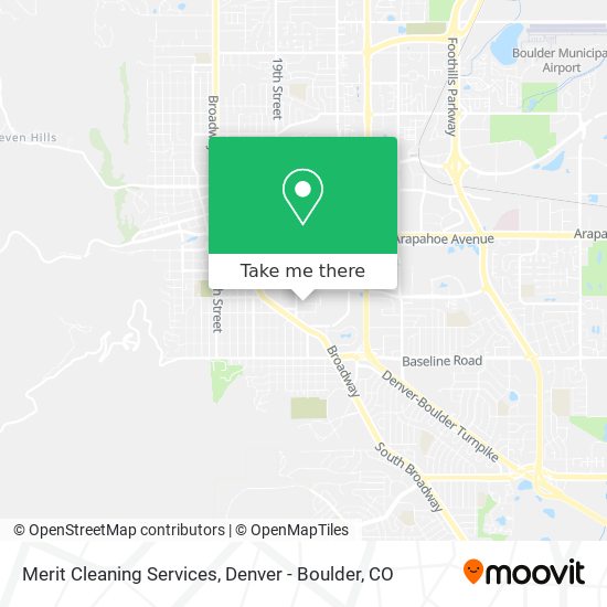 Merit Cleaning Services map