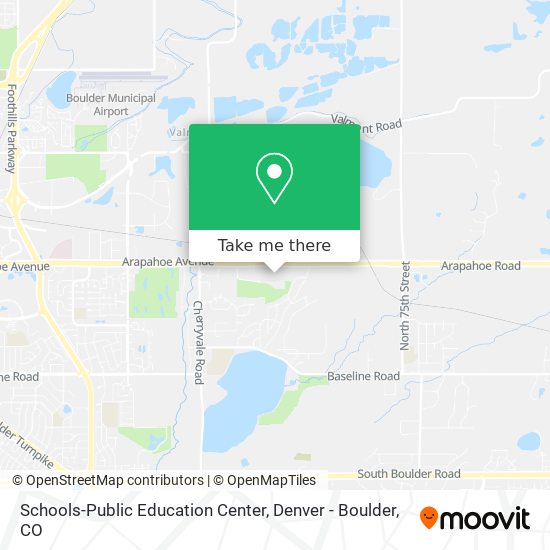 Schools-Public Education Center map