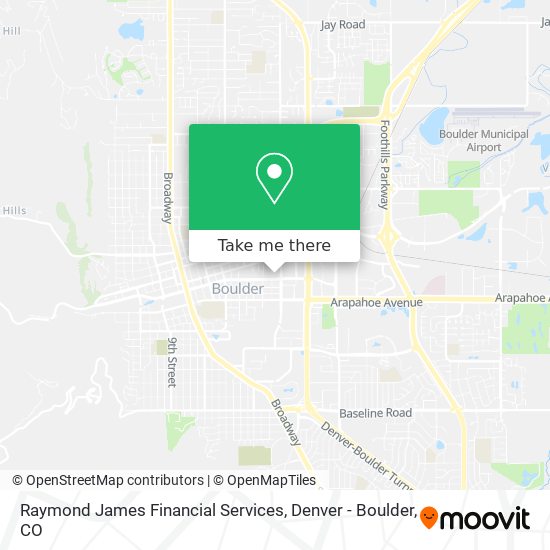 Raymond James Financial Services map