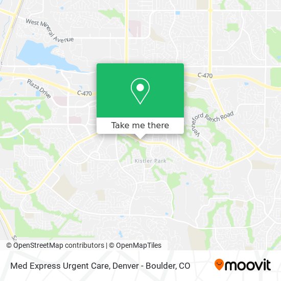 Med Express Urgent Care map