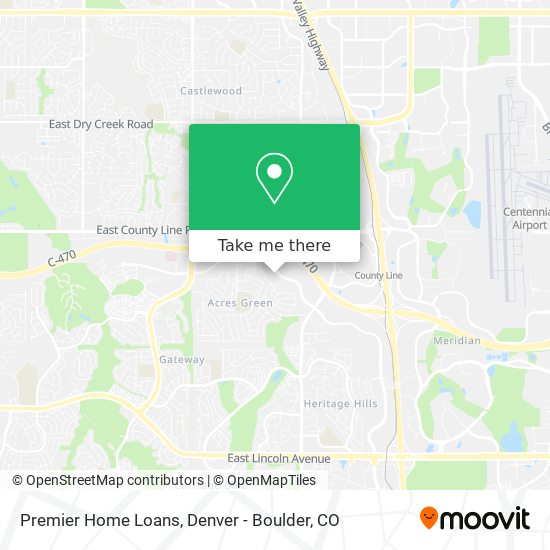 Mapa de Premier Home Loans